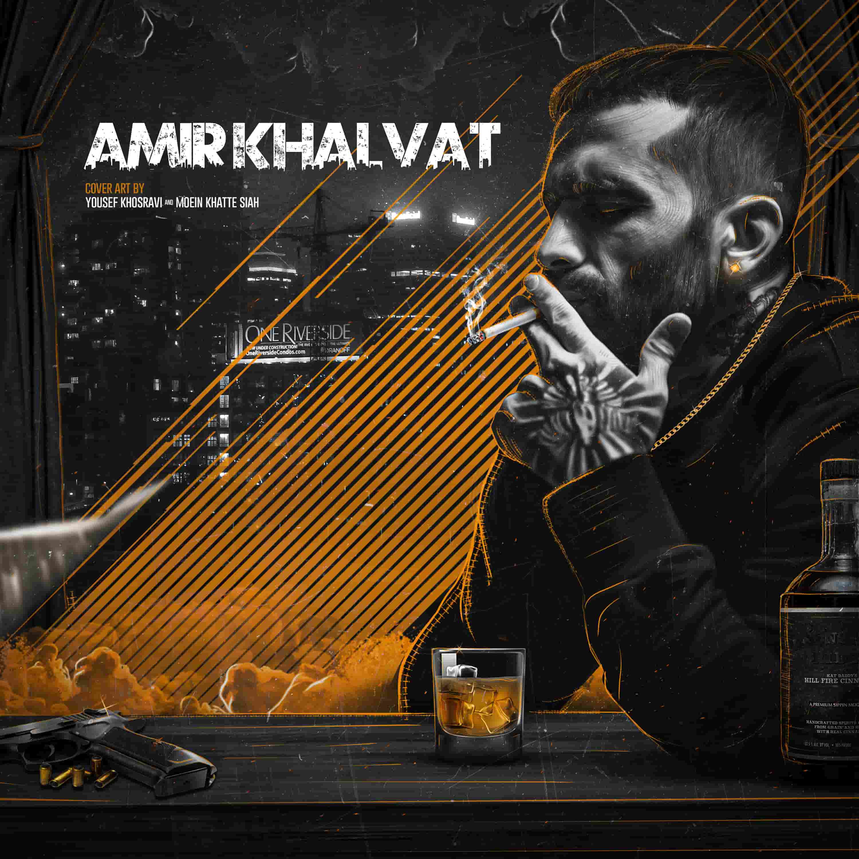 Cover Amir Khalvat Design By @ikhosravy