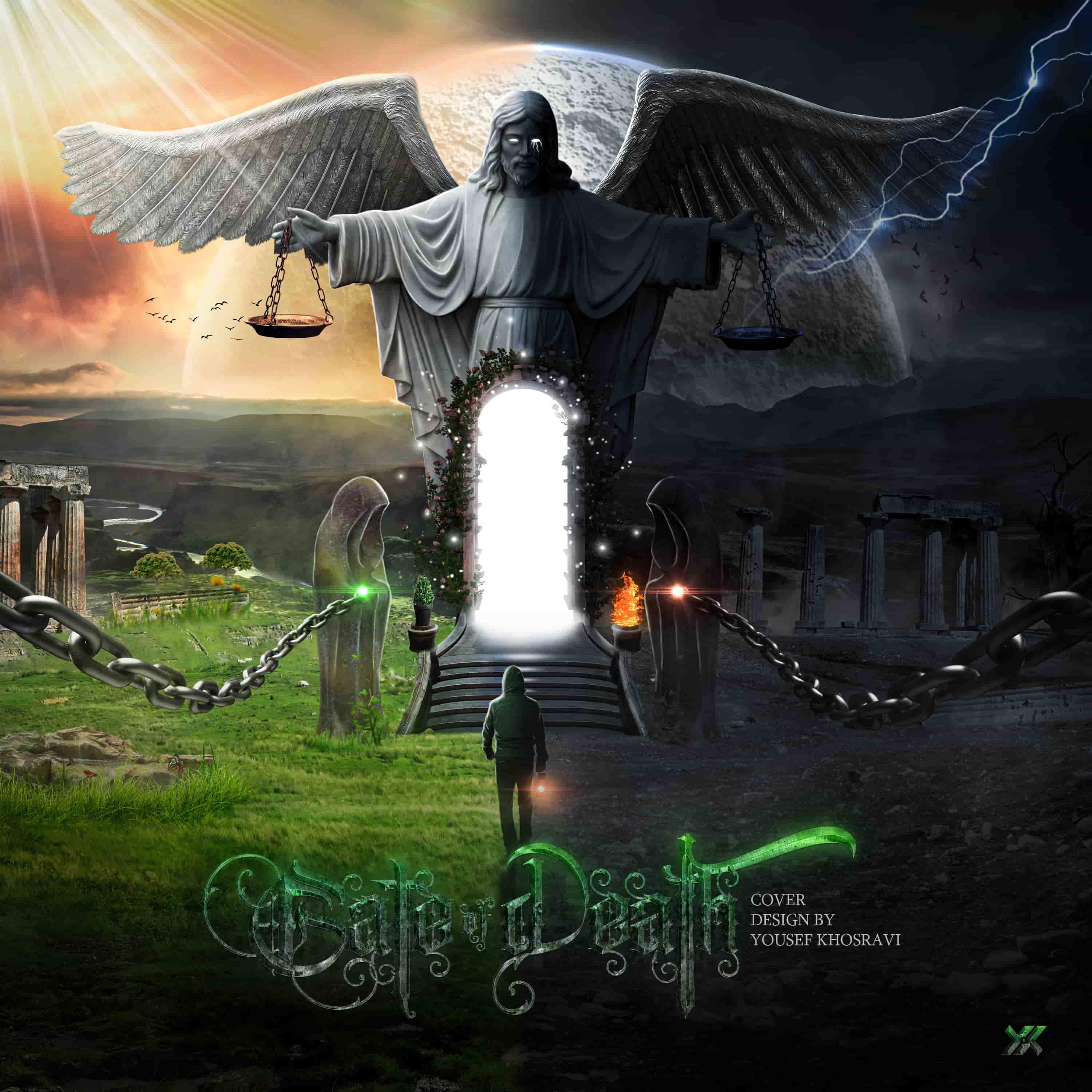 Photomontage The gate of death Design By @ikhosravy